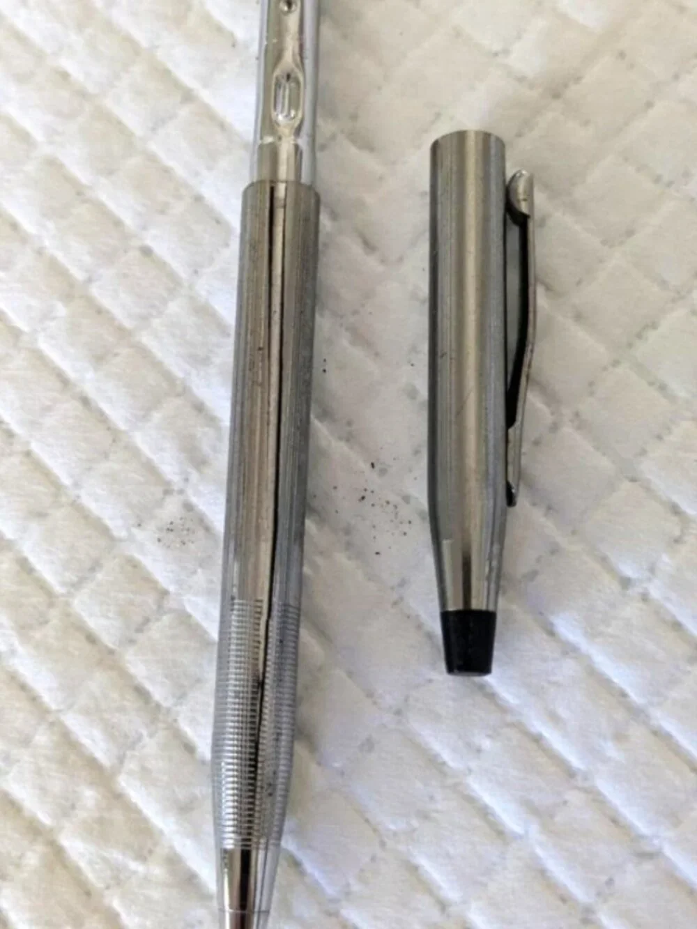 4 Iconic Vintage Mid Century Pens 1 Mechanical Pencil Cross MGM Grand Chromatic